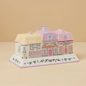 Lenox Village Covered Butter Dish 2026